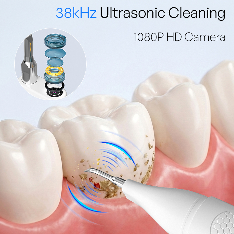 Visual Ultrasonic Teeth Cleane - Teeth Whitening Mouthwash recension och pris