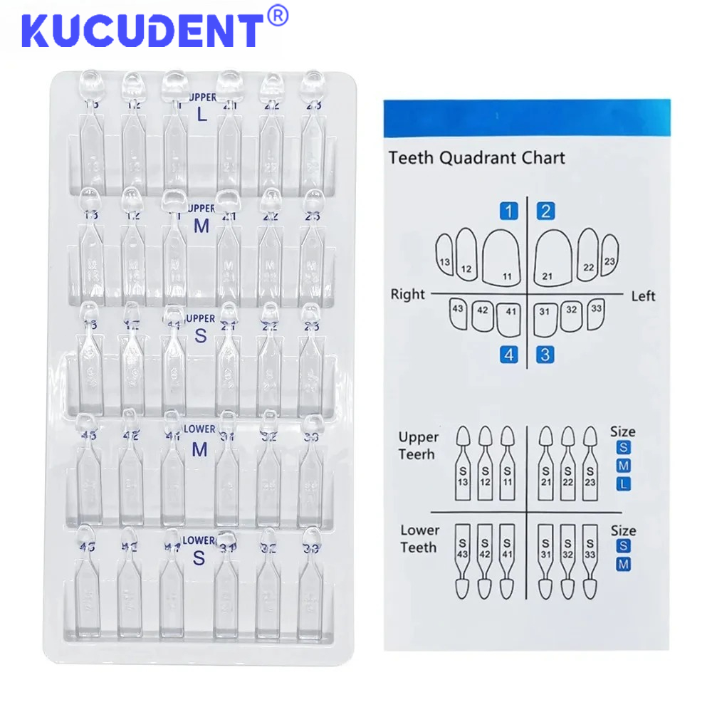 30pcs/Set Dental Veneer Mould  - Teeth Whitening Moulds recension och pris