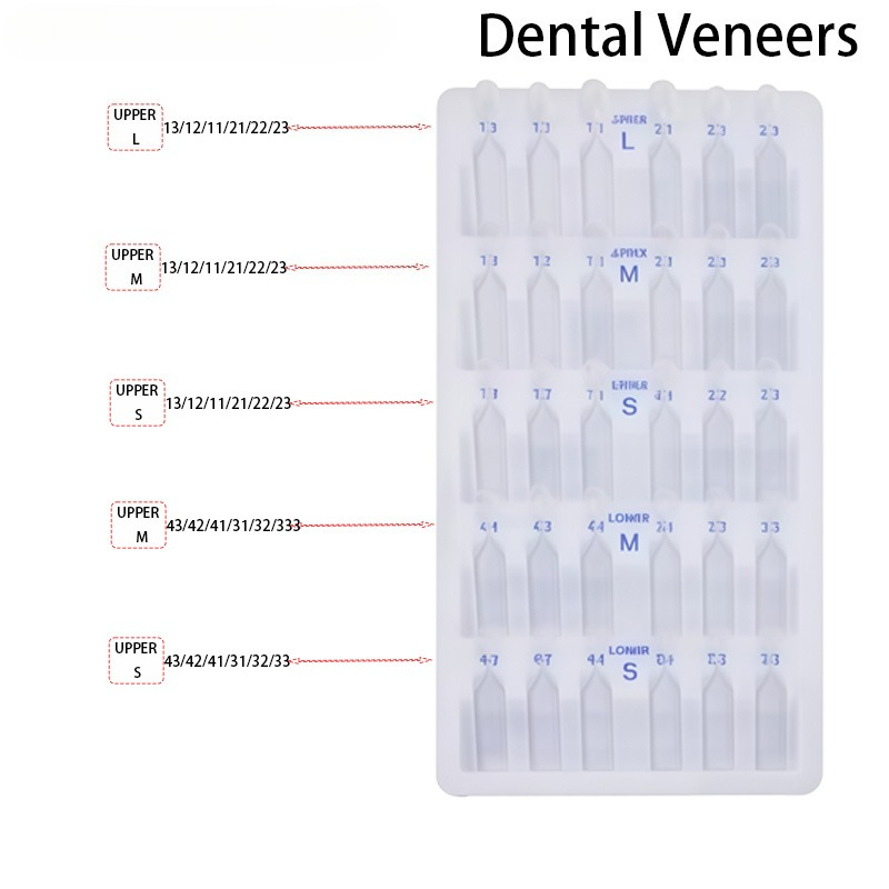 1 Set Dental Veneer Mould Kit  - Teeth Whitening Moulds recension och pris