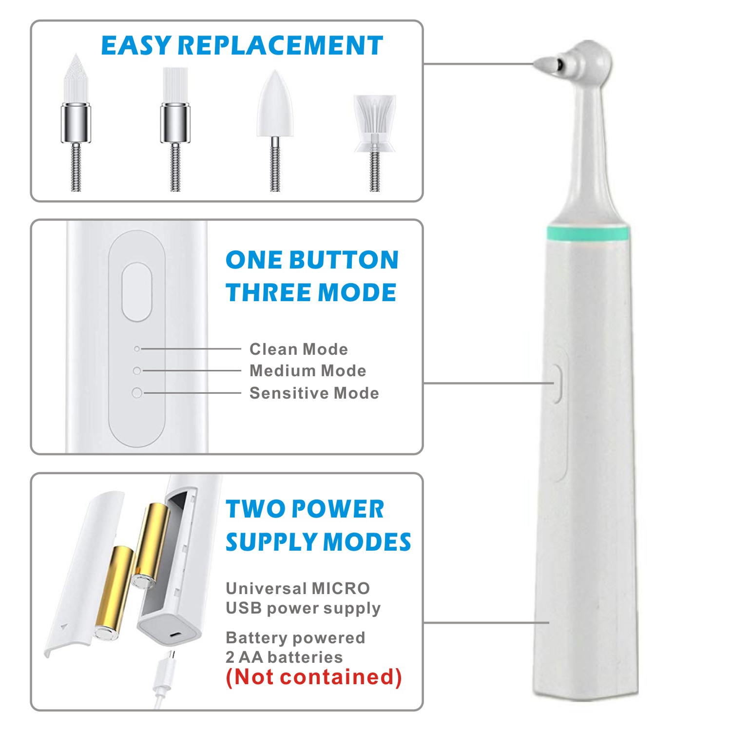 Rotating Teeth Whitening Brush - Teeth Whitening Kit recension och pris