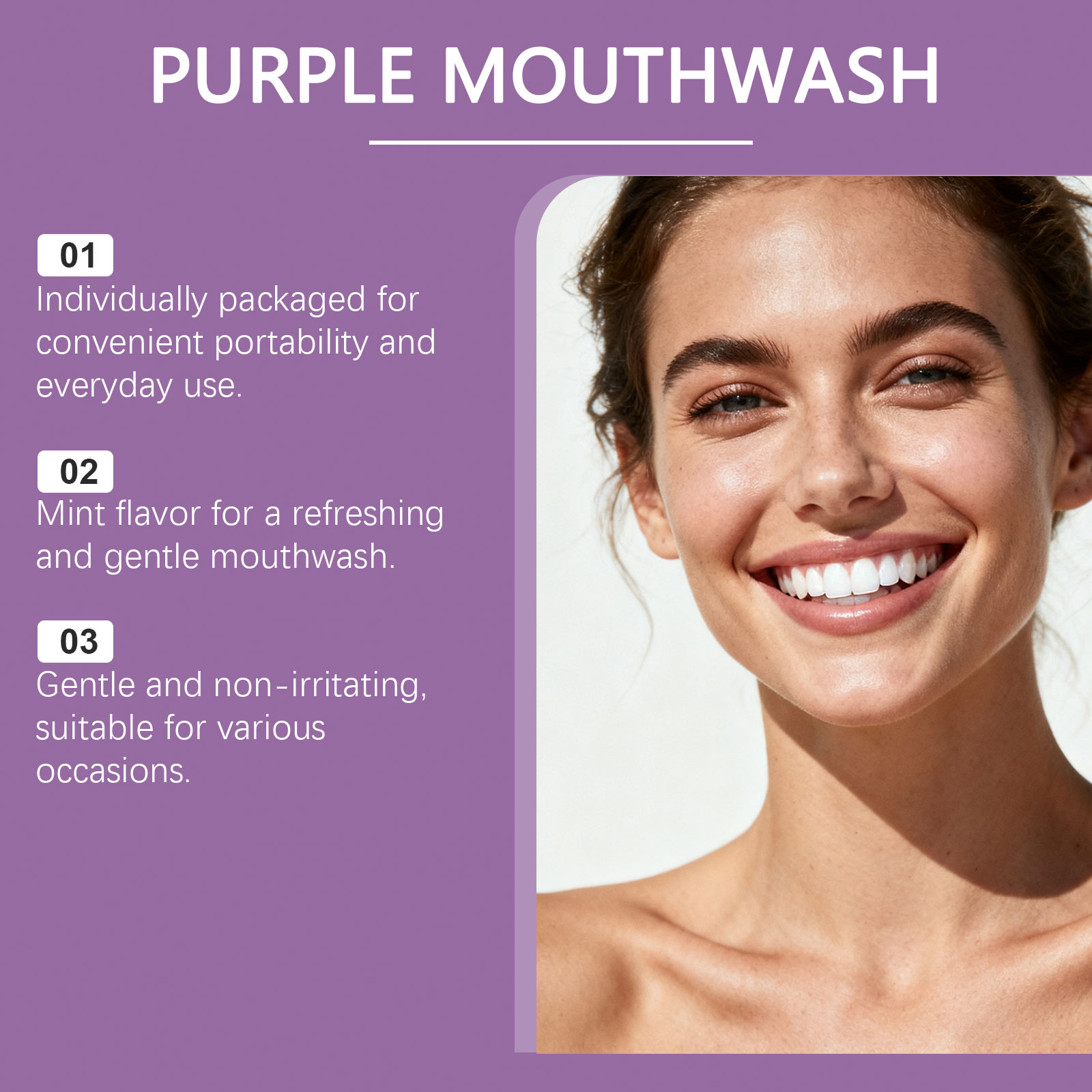 Purple Mouthwash Color Correct - Teeth Whitening Mouthwash recension och pris
